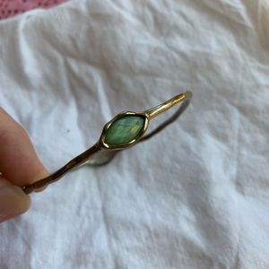 Silver Gemstone Bracelet